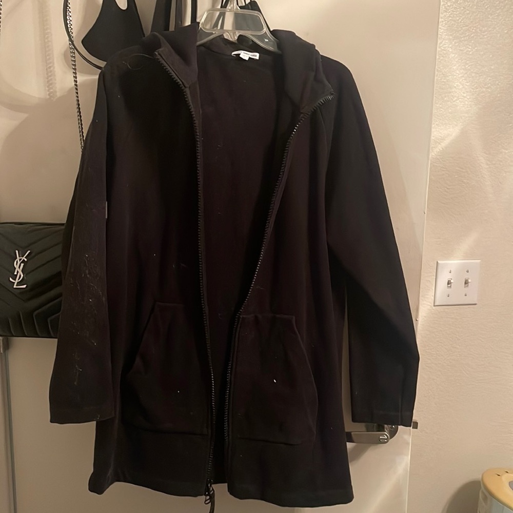 James Peres winter long hoodie size 2 mens